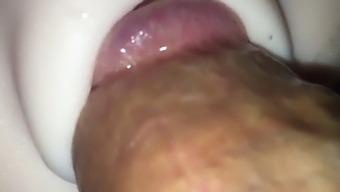 Amateur Straight Man Pleasures Himself With A Cock Toy
