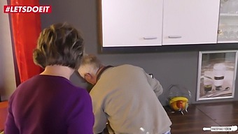 Horny German Granny Gets Her Fix From The Neighbor