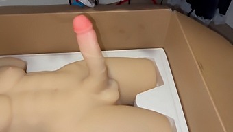 Teen Rides Male Sex Doll To Climax
