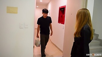 A Latina Milf Gets Her Ass Pounded By A Stud After A Relaxing Massage.