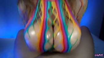 Hentai-Obsessed Babe Gives A Tit-Fuck Surprise Ending