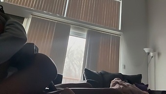 Intense Lovemaking With A Big Dick And A Creampie On The Couch
