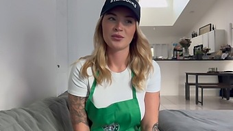 Steamy Coffee Shop Encounter Turns Into A Hot And Steamy Affair.