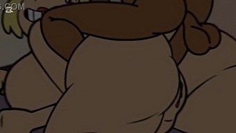 Anal Sex And Oral Sex In Animated Porn Video